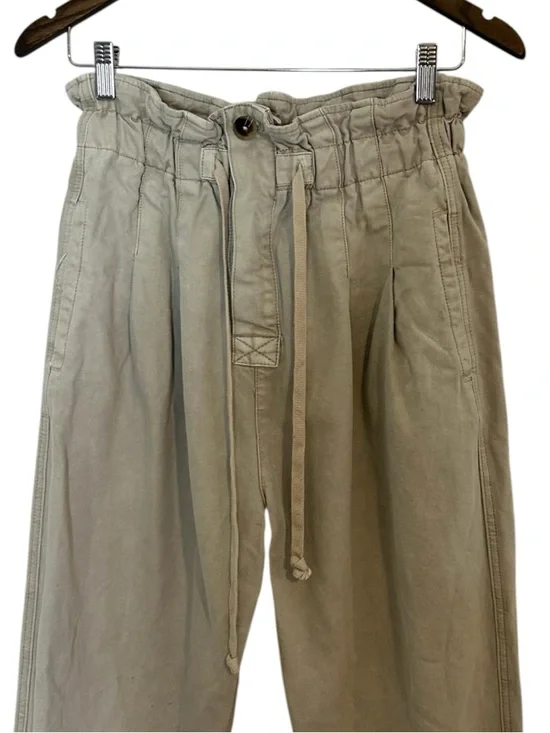 Free People Margate Pleated Trouser Pants- Size Small - Picture 7 of 15